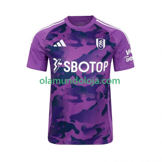 Camisola Fulham Homem Equipamento Terceiro 2024-2025 Manga Curta